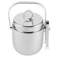 thumbnail image 1 of Champagne Bucket,Stainless Steel Double Walled Ice Bucket Wine Bucket Custom Engineered, 1 of 14