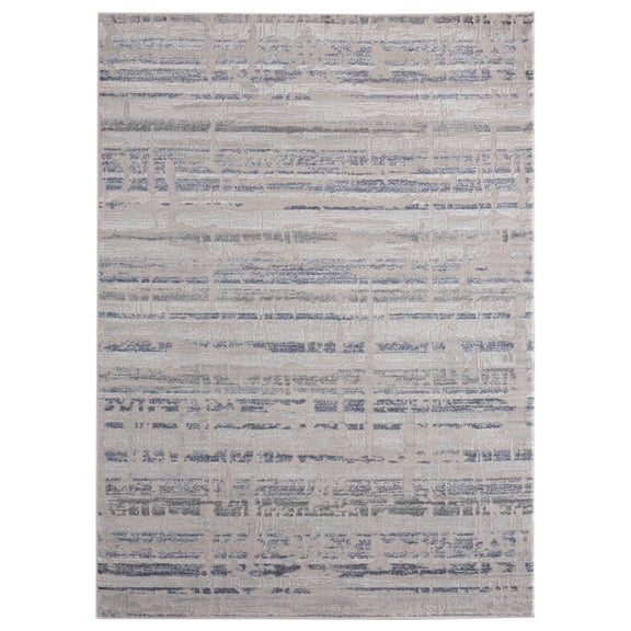 United Weavers Cascades Area Rug 2601 10660 Rainier Blue Shaded Faded 2' 7" x 7' 2" Rectangle