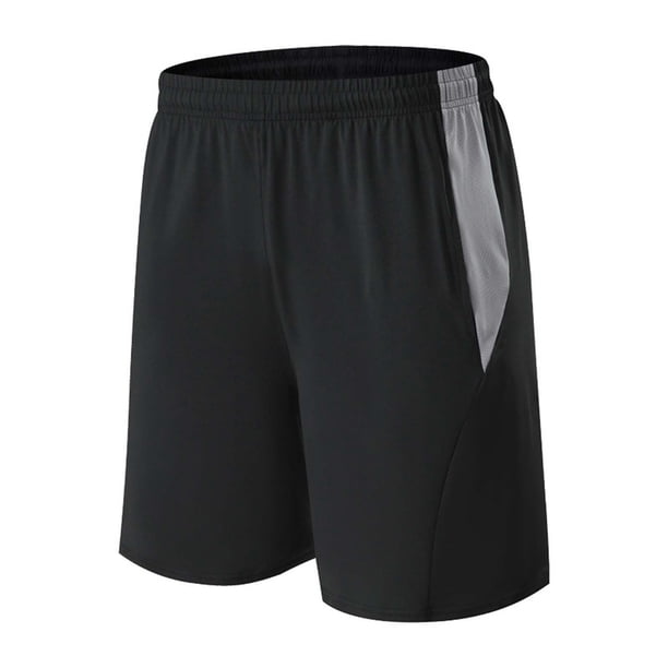 pstuiky Abreviatura para hombres, Pantalones cortos elásticos de baloncesto de verano para hombre con diseño de bloques de color y movimiento de tren Pantalones cortos de golf