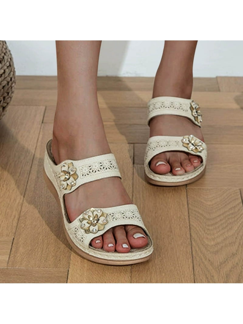 Jsezml Sandals for Women with Arch Support 2023 Summer Dressy