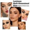thumbnail image 4 of Paleta de sombras de ojos UCANBE Baked, juego de 16 colores con 15 pinceles, 4 of 7