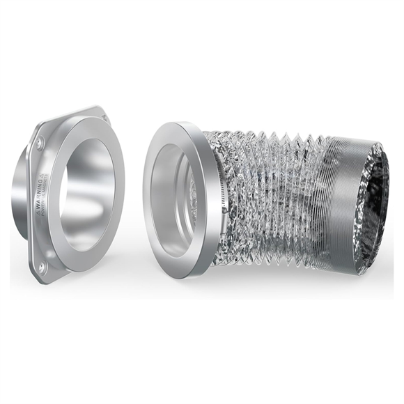 AMERTEER Magnetic Dryer Vent Coupling DV180 Airtight Seal Connector Kit Easy to Clean Quick