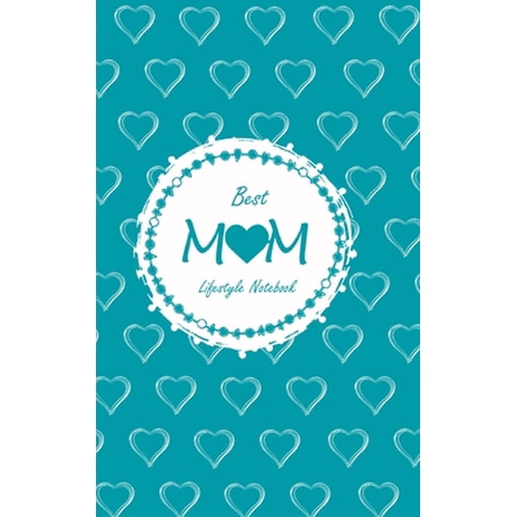 Pre-Owned Best Mom Lifestyle Write-in Notebook, Dotted Lines, 288 Pages, Wide Ruled, Medium 6 x 9 In (A5) Hardcover (Royal Blue) (Hardcover) 1714321193 9781714321193