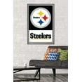 thumbnail image 3 of NFL Pittsburgh Steelers - Logo 21 Wall Poster, 22.375" x 34", Framed, 3 of 8