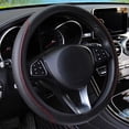 thumbnail image 1 of Protector Universal para volante de coche, protector antideslizante para volante de coche, accesorios para coche con estilo de cuero en relieve antideslizante Tan Jianjun unisex, 1 of 2