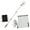 400cm, variant on Stainless Steel Fruit Picker Tool Adjustable Handle 3.3-13ft with Metal Basket for Garden Harvesting