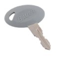 thumbnail image 2 of AP Key 013-689723 Bauer; Clé de Remplacement pour Serrure de Porte Bauer RV 700 Series; Code Clé 723, 2 of 2