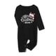 thumbnail image 5 of Pijama navideño familiar a juego Fiomva, pijamas navideños para mujer, hombre y niño, ropa de dormir con estampado de letras, 5 of 8