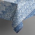 thumbnail image 6 of Boho Bohemia Flower Rectangle Tablecloth 60"x102",Waterproof Polyester Rectangle Table Cloth, Wipeable Spillproof Polyester Tablecloth for Dining, Camping, Indoor and Outdoor, 6 of 6