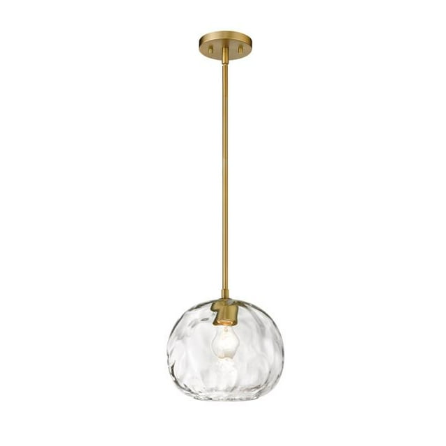 Z Lite 490P10-OBR 10 in. Chloe 1 Light Olde Brass Pendant Ceiling Light