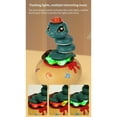 thumbnail image 2 of Electric Wiggling Snake Dancing Animal Toy with Light Music Obstacle Avoidance, 2 of 10