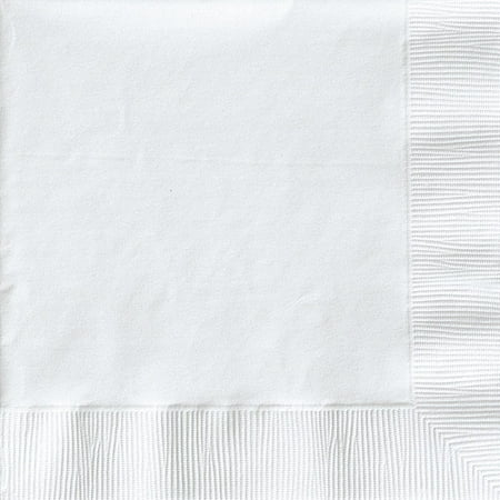 Creative Expressions Luncheon Napkins 50-Pack, White