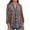 Red, variant on Womens Cute Paisley Print Blouse Casual Long Sleeve V Neck Boho Shirts Dressy Workout Vintage Tops Comfy Tshirts