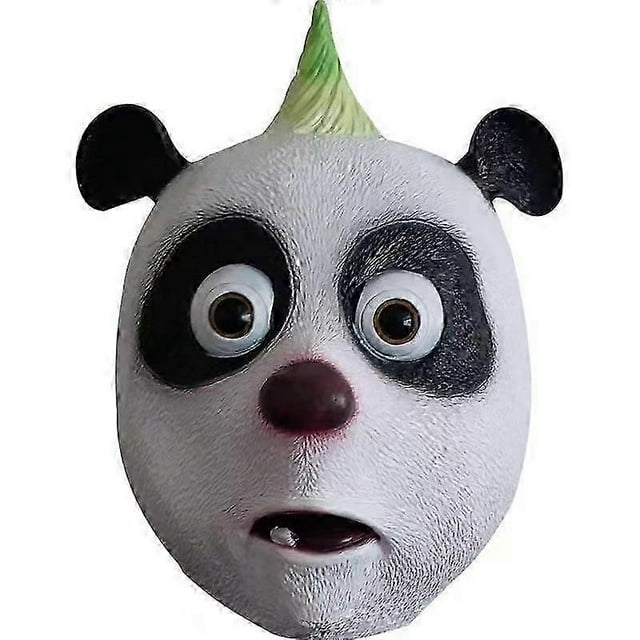 Halloween panda mask latex animal head cover party party props cos panda mask Walkbee 6322
