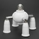 thumbnail image 2 of Ajustable E27 Divisor 5 Cabezas Lámpara Base LED Bombilla Adaptador Socket, 2 of 4