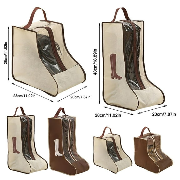 Joipy Boots Shoe Storage Bag Tall Boot Storage Bag Tall Boot for Storage and Travel Travel Shoe Bags for Packing Wardrobe Carry Bag Travel and Daily Use