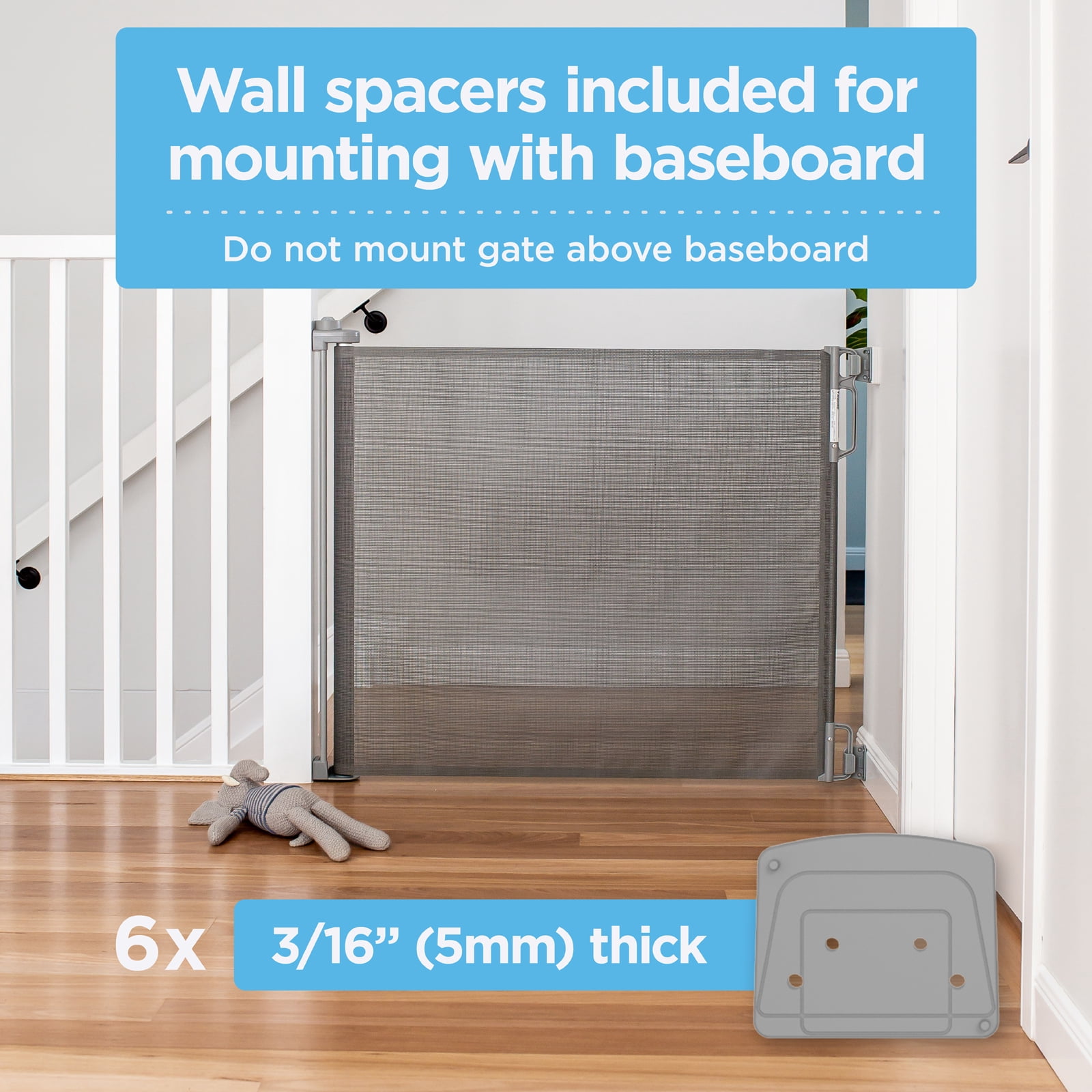 exterior retractable gate