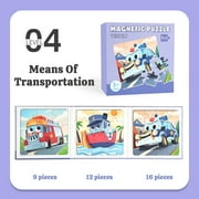 EGNMCR Advanced Magnetic Puzzle Puzzle For Children Aged 3 To 6 With Puzzle Thinking Toys the Puzzle
