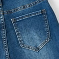 thumbnail image 4 of yocbz Jeans for Teen Girls Kids Jeans for Girl Kids Girls Baggy Jeans Casual Wide Leg High Waist Denim Pants Light Blue,Size for 8-9 Years, 4 of 9
