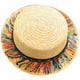 thumbnail image 4 of GOOHOCHY Sombrero de playa Sombrero de sol elegante con sombrero de paja de borla Sol Gombado diario, 4 of 8