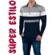 thumbnail image 5 of Playera Tipo Polo Moda Calidad Manga Larga Franja 202321 Xsh, 5 of 8