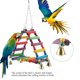 thumbnail image 3 of Jaula para Pájaros, Loro, Escaleras, Soporte de Percha, Puente, Escaleras para Pájaros para Campanas, Juguetes, Columpio de Madera, 3 of 7