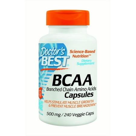  Branch BCAA Chain Amino Acids 500 mg 240 Ct