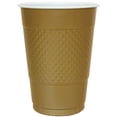 thumbnail image 1 of Hanna K. Signature 82960 18 Oz Gold Plastic Cup - 600 Per Case, 1 of 4