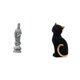 thumbnail image 1 of Estatua de Guan Yin,Estatua de Guan Yin para decoración del hogar.,Escultura de Kuanyin,figurita,decoración china,regalos,Figura de escritorio,Estatua de gato,linda, 1 of 8