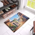 thumbnail image 2 of MKHERT Vintage Theatre Backdrop Ancient Babylon City Architecture Doormat Rug Home Decor Floor Mat Bath Mat 23.6x15.7 inch, 2 of 3