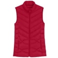 thumbnail image 6 of hoksml Women Quilted Puffer Vest Stand Collar Zip Up Sleeveless Pockets Gilet for Fall Winter Daily Outdoor Work Comfort, 6 of 9