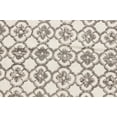 thumbnail image 4 of Casavani Gray Eco Friendly Dhurrie Indian Geometric Hand-Woven Rug 5x5 Feet, 4 of 5