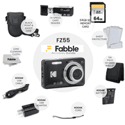 Kodak PIXPRO FZ55 Digital Camera (Black) + Accessories