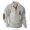 Light Gray, variant on Men's Flag Print Stand Collar Quarter-Zip Sweatshirt, Casual Outdoor Button Placket Pullover Top, Spring Fall Patriotic Style,Army Green,L