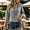 Black, variant on IUYRTFE Women's V Neck 3/4 Sleeve Gingham Blouse Loose Casual Lightweight Plaid Top
