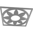 thumbnail image 2 of 30"OD x 10 3/8"ID x 1"P Blume Architectural Grade PVC Pierced Ceiling Medallion, Nickel, 2 of 10