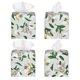 thumbnail image 2 of Fotbe Lilies Flowers Porta Pañuelos Decorativo de Cuero, Caja Cuadrada Moderna para Pañuelos Faciales, Organizador y Dispensador 5x5x5'', 2 of 7