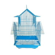YML A1144BLU Pagoda Top Cage, Small