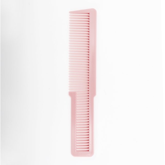 Ofertas Únicas 1pc Peine Doble Cabeza Duradero para Mujeres para Cabello Rizado, Grueso, Lacio y Ondulado de Plástico Rosa Claro