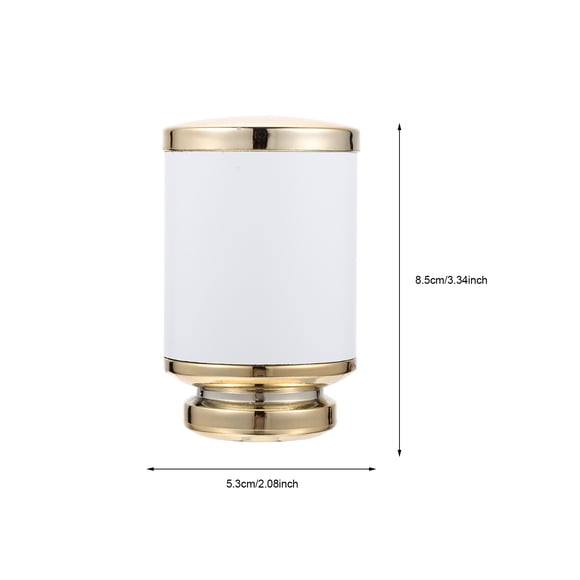 FUEENIRVA 2Pcs Curtain Rod Ends curtain rod end caps Aluminium Alloy for Home Curtain Rod Parts
