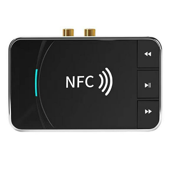 Bluetooth Transmitter Jack Music Wireless Adapter Durable 15m 10.9*7.3*2.9cm For Car TV Speakers Auto 2 In 1 Receptor