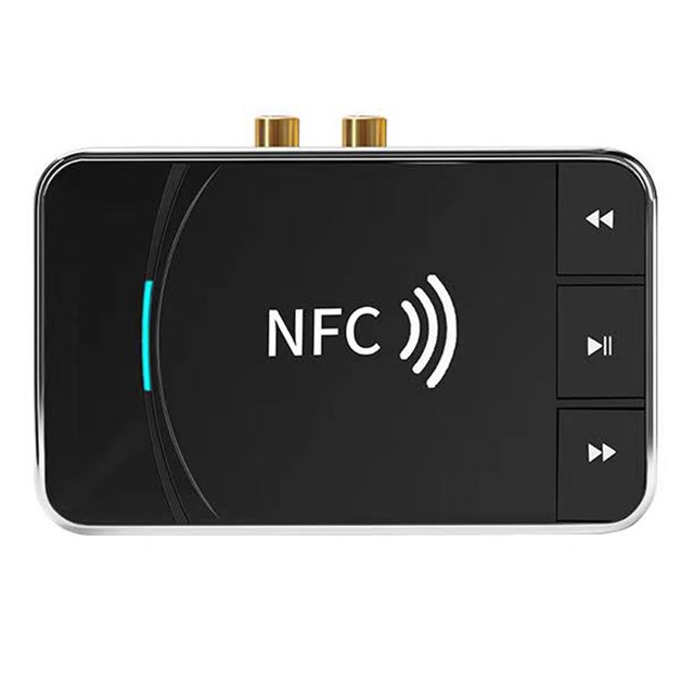 Bluetooth Transmitter Jack Music Wireless Adapter Durable 15m 10.9*7.3*2.9cm For Car TV Speakers Auto 2 In 1 Receptor