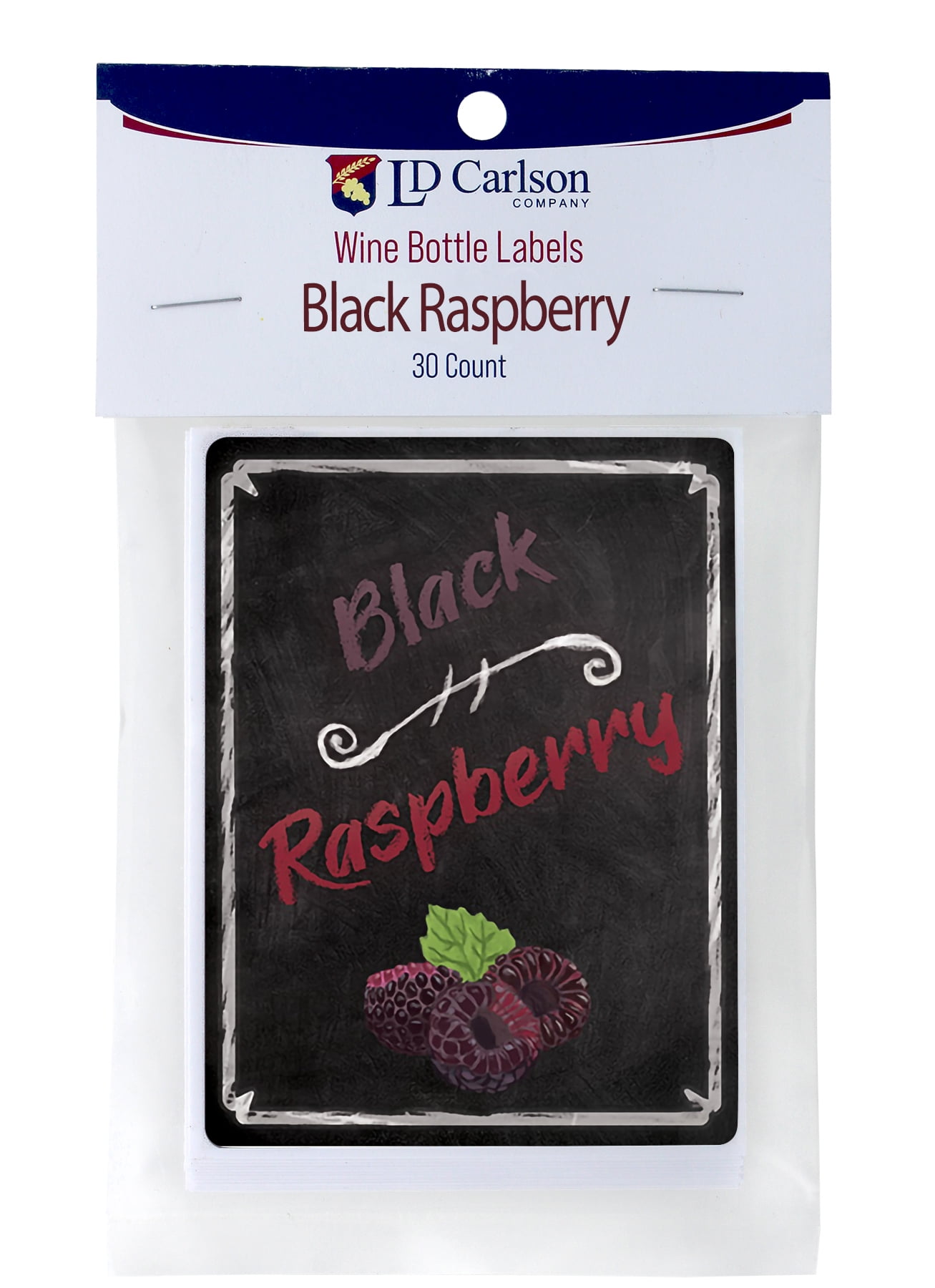 Black Raspberry Wine Labels 30/Pack Mist Collection - Walmart.com