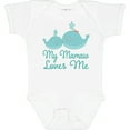 thumbnail image 3 of Inktastic Mamaw Loves Me Whale Grandchild Boys or Girls Baby Bodysuit, 3 of 5