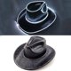thumbnail image 1 of Sombrero de Jazz con luz EL Wire intermitente para Halloween, sombreros brillantes Unisex, vestido de lujo, fiesta de baile, espectáculo de escenario, decoración de disfraces, 1 of 4