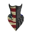 thumbnail image 3 of Neck Gaiter Face Mask Covering Bandanas For Men Women America Thin Blue Line Flag Scarf Balaclava Cover Headbands, 3 of 7