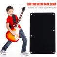 thumbnail image 2 of Cubierta de cavidad de guitarra eléctrica de estilo cerrado de 6 orificios Placa trasera de PVC (negro) Tmvgtek Deportes Acuáticos, 2 of 7