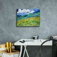 thumbnail image 6 of Epic Graffiti 'Landscape From Saint-Remy' by Vincent Van Gogh, Giclee Canvas Wall Art, 16"x12", 6 of 8