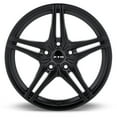 16 Inch Black Alloy Wheel Rim for Mazda Miata, RTX 82039 16x7 4x100 ...