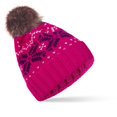 thumbnail image 5 of NMMUED Christmas Hats Christmas Beanie Knit Hat Winter Accessories for Women Warm Hat Cute Beanie with Pom Hot Pink One Size, 5 of 6
